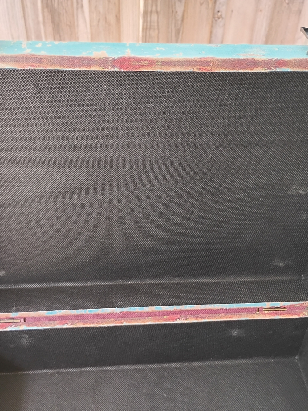 Vintage Look Suitcase with Travel Stickers Rustic Decor - Picture 13 of 13